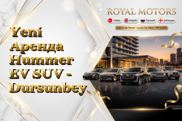 Yeni Аренда Hummer EV SUV - Dursunbey