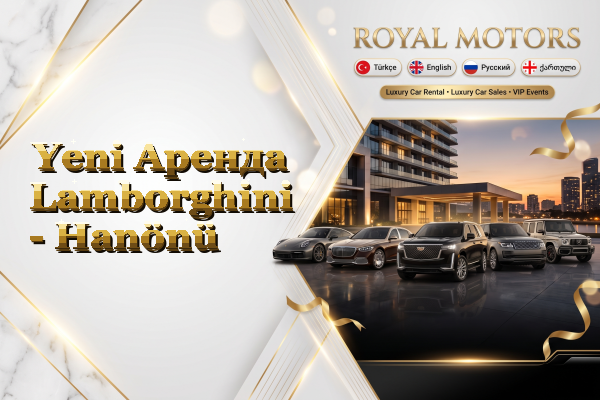 Yeni Аренда Lamborghini - Hanönü