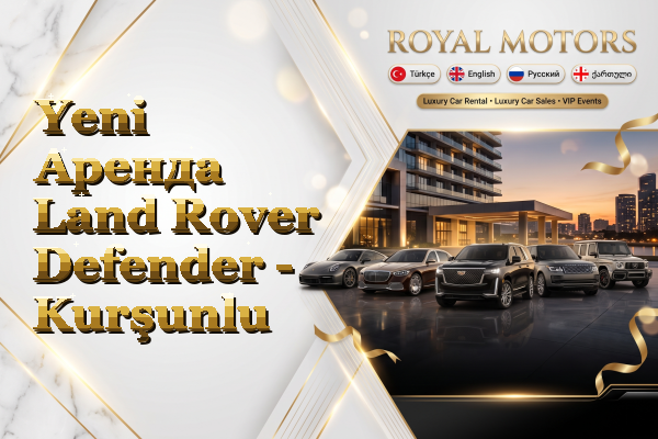 Yeni Аренда Land Rover Defender - Kurşunlu