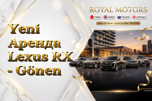 Yeni Аренда Lexus RX - Gönen