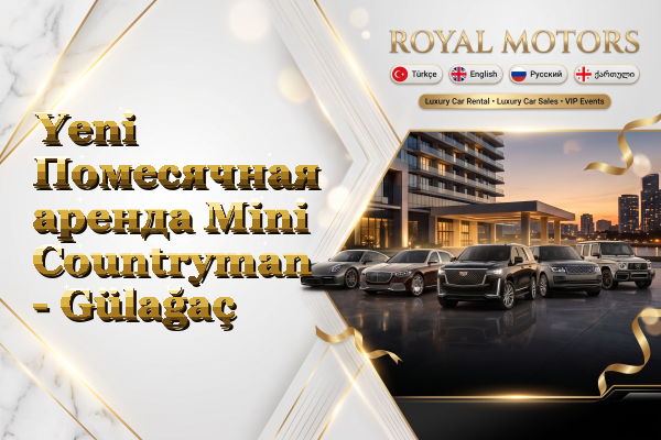 Yeni Помесячная аренда Mini Countryman - Gülağaç