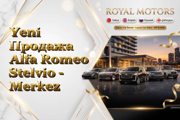 Yeni Продажа Alfa Romeo Stelvio - Merkez