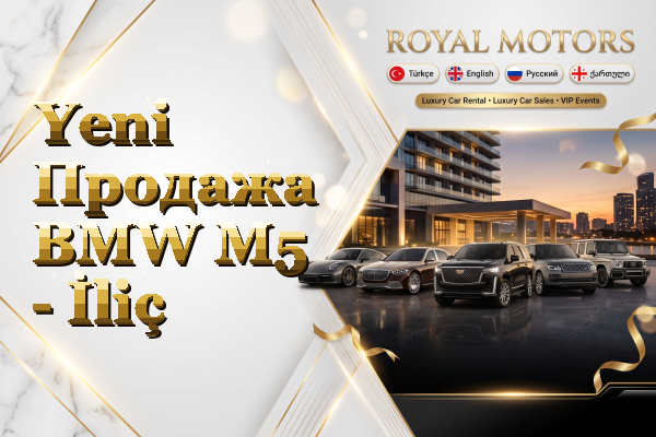 Yeni Продажа BMW M5 - İliç