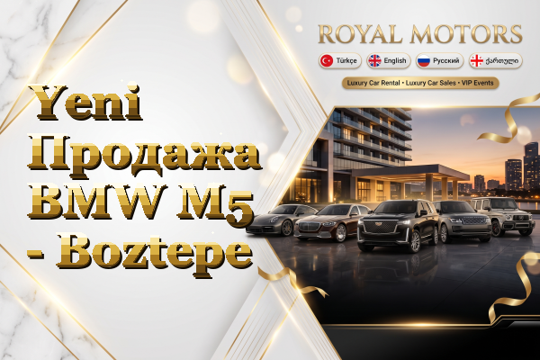 Yeni Продажа BMW M5 - Boztepe