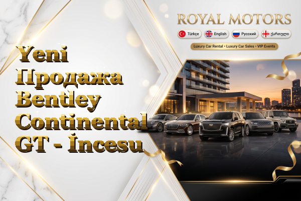 Yeni Продажа Bentley Continental GT - İncesu