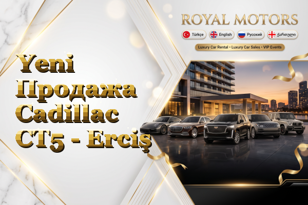 Yeni Продажа Cadillac CT5 - Erciş