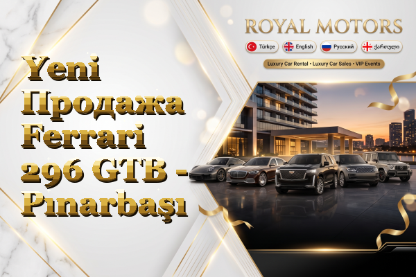 Yeni Продажа Ferrari 296 GTB - Pınarbaşı