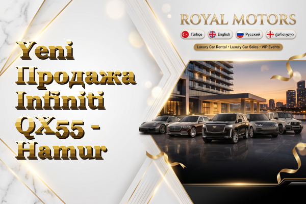 Yeni Продажа Infiniti QX55 - Hamur