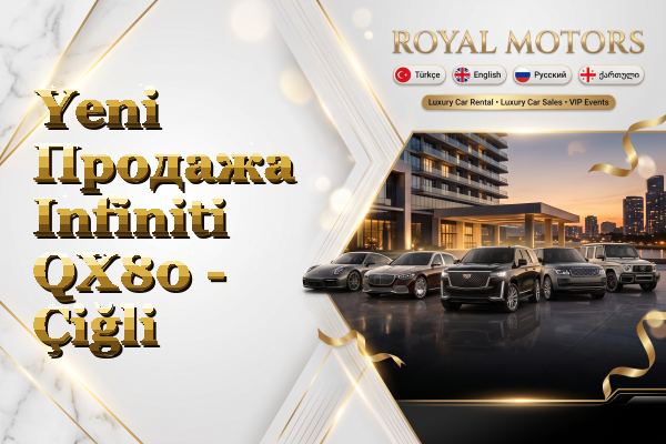 Yeni Продажа Infiniti QX80 - Çiğli