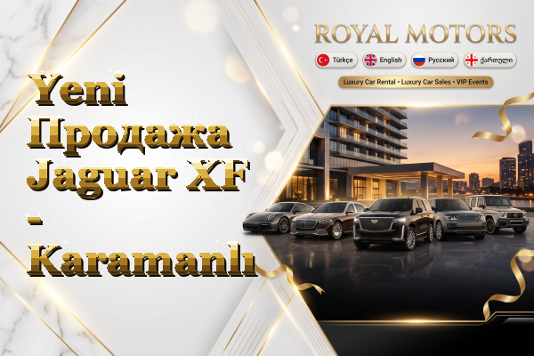 Yeni Продажа Jaguar XF - Karamanlı
