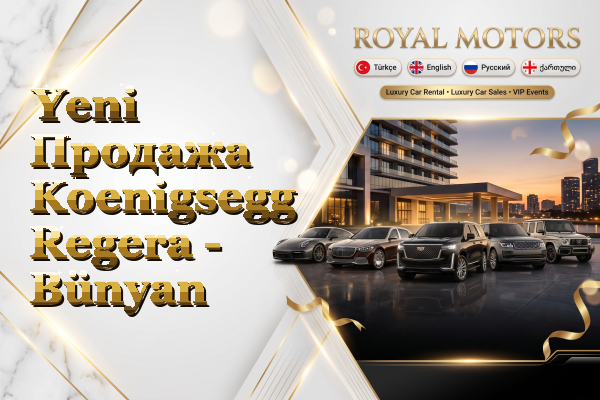 Yeni Продажа Koenigsegg Regera - Bünyan