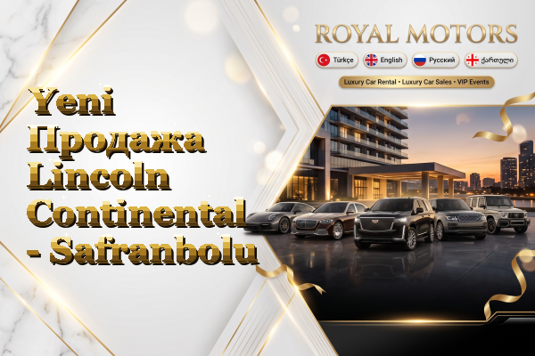 Yeni Продажа Lincoln Continental - Safranbolu