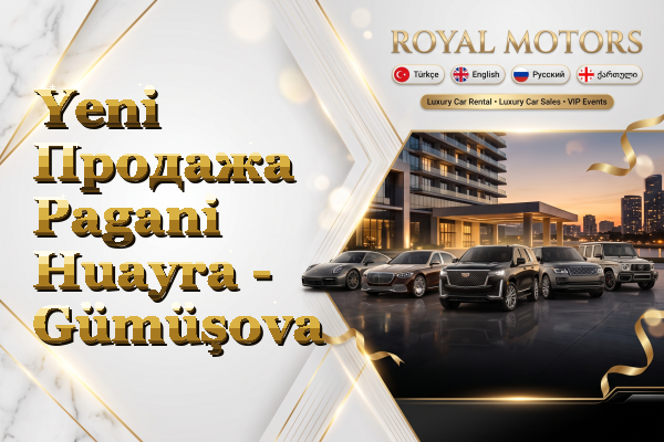 Yeni Продажа Pagani Huayra - Gümüşova
