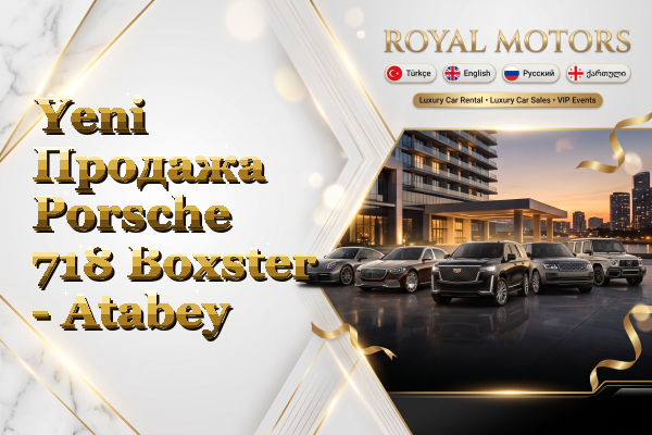 Yeni Продажа Porsche 718 Boxster - Atabey