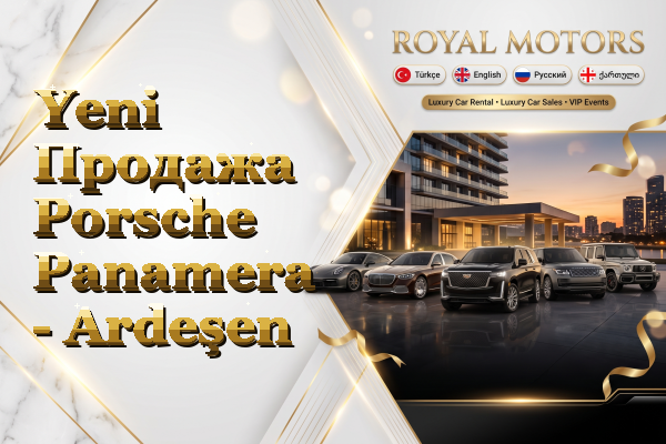 Yeni Продажа Porsche Panamera - Ardeşen