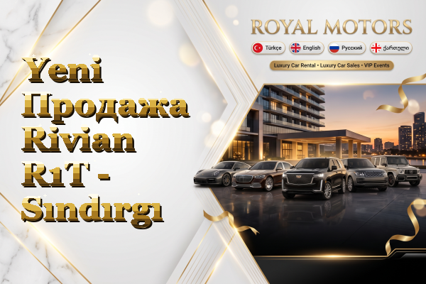 Yeni Продажа Rivian R1T - Sındırgı