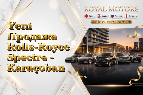 Yeni Продажа Rolls-Royce Spectre - Karaçoban
