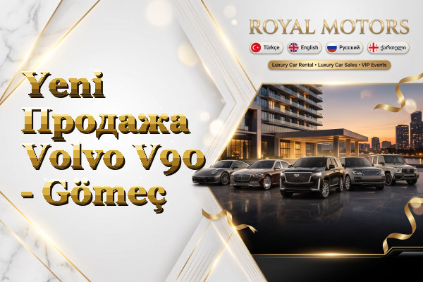 Yeni Продажа Volvo V90 - Gömeç