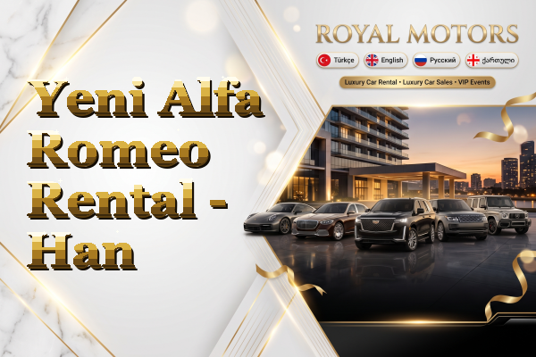 Yeni Alfa Romeo Rental - Han
