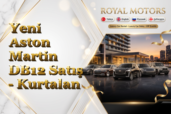 Yeni Aston Martin DB12 Satış - Kurtalan