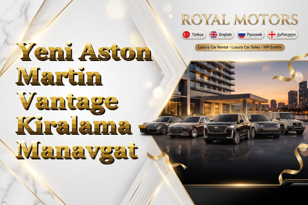Yeni Aston Martin Vantage Kiralama - Manavgat