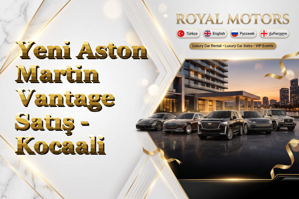 Yeni Aston Martin Vantage Satış - Kocaali
