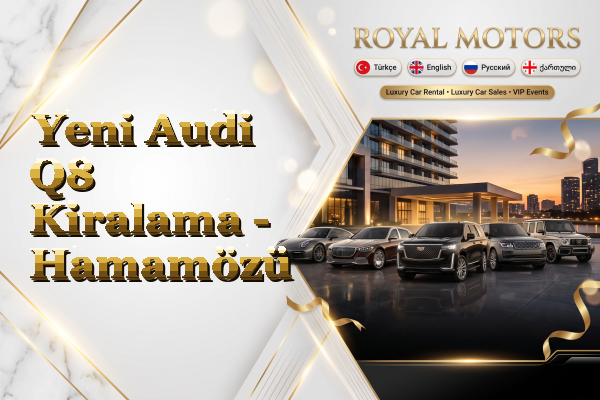 Yeni Audi Q8 Kiralama - Hamamözü