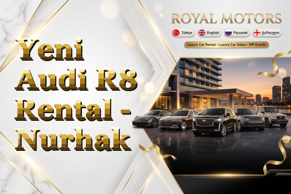 Yeni Audi R8 Rental - Nurhak