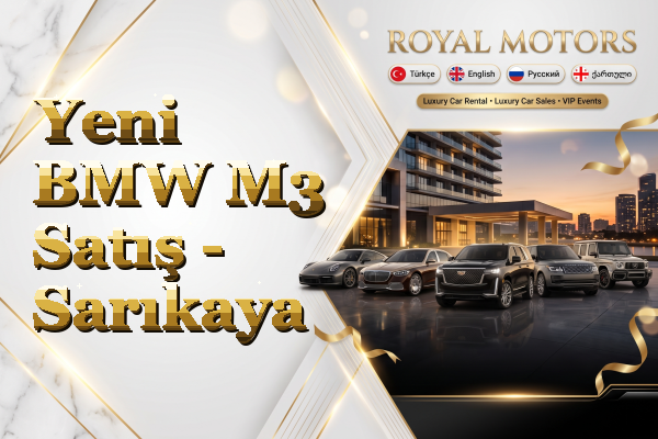 Yeni BMW M3 Satış - Sarıkaya