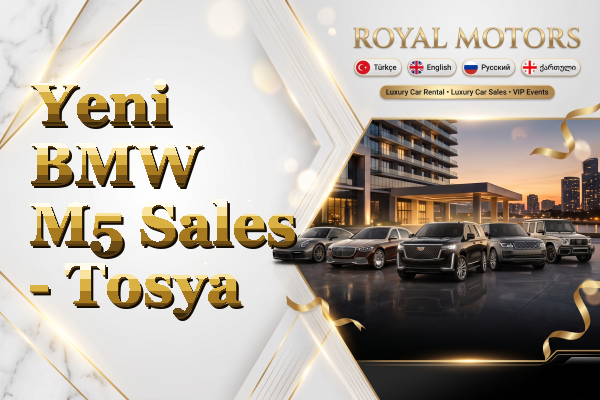Yeni BMW M5 Sales - Tosya