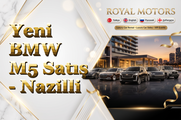 Yeni BMW M5 Satış - Nazilli