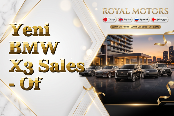 Yeni BMW X3 Sales - Of