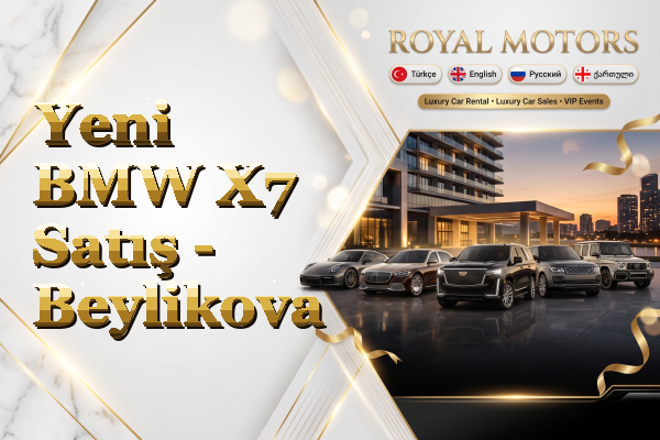 Yeni BMW X7 Satış - Beylikova