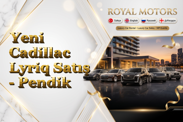 Yeni Cadillac Lyriq Satış - Pendik