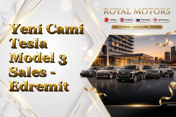 Yeni Cami Tesla Model 3 Sales - Edremit