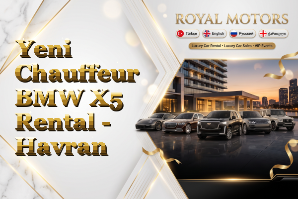 Yeni Chauffeur BMW X5 Rental - Havran