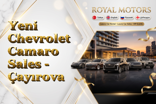 Yeni Chevrolet Camaro Sales - Çayırova