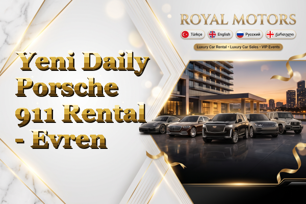 Yeni Daily Porsche 911 Rental - Evren