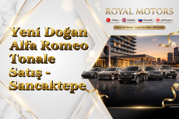Yeni Doğan Alfa Romeo Tonale Satış - Sancaktepe