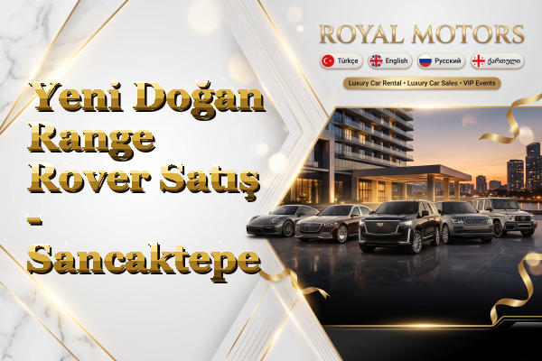 Yeni Doğan Range Rover Satış - Sancaktepe