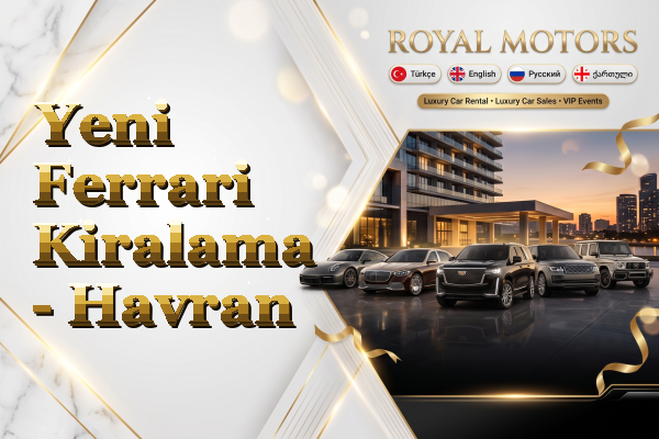 Yeni Ferrari Kiralama - Havran
