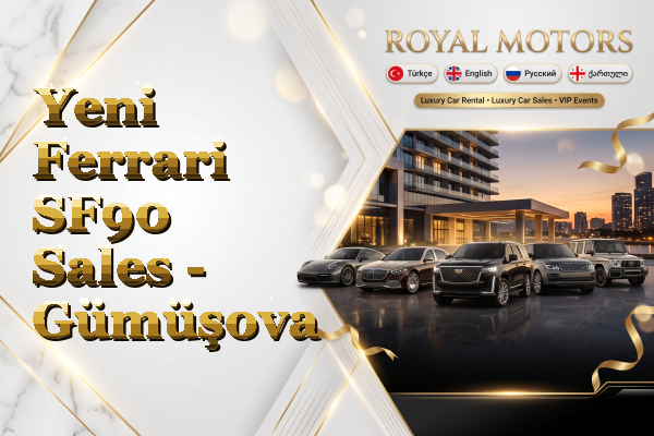 Yeni Ferrari SF90 Sales - Gümüşova