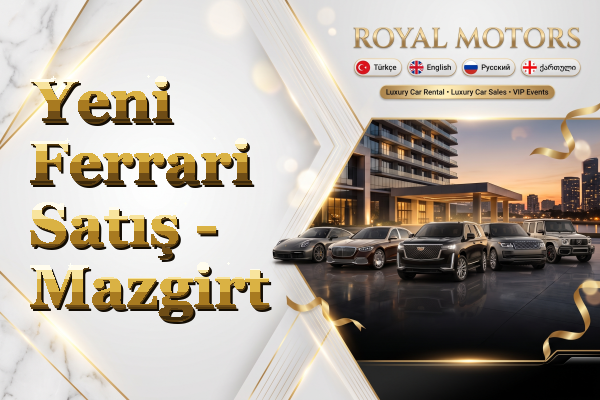 Yeni Ferrari Satış - Mazgirt