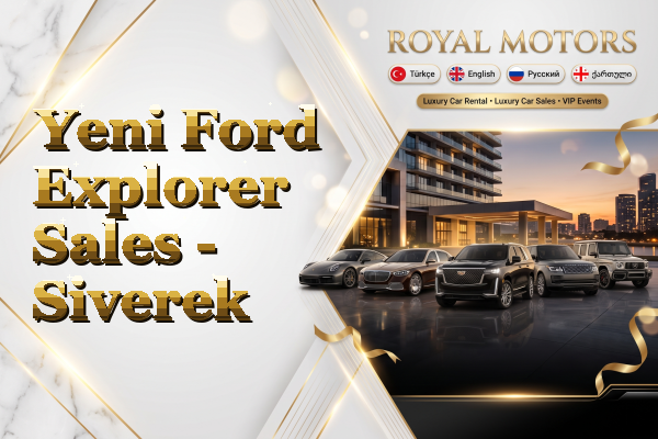 Yeni Ford Explorer Sales - Siverek