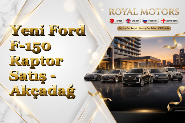 Yeni Ford F-150 Raptor Satış - Akçadağ