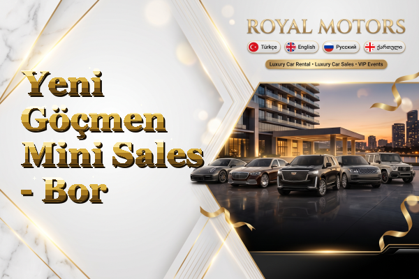 Yeni Göçmen Mini Sales - Bor