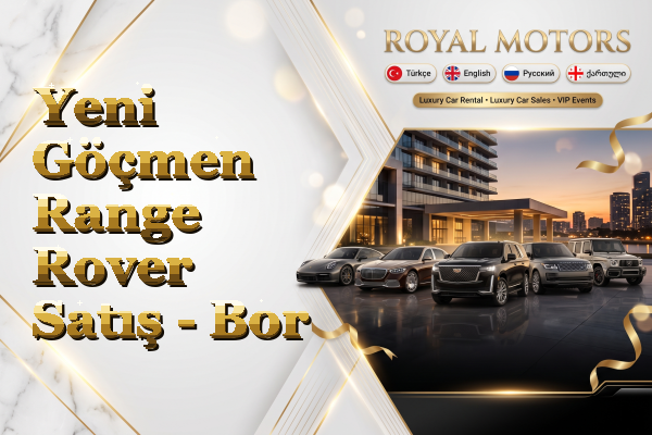 Yeni Göçmen Range Rover Satış - Bor