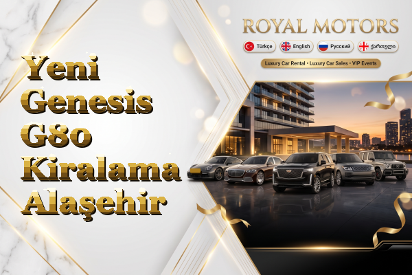 Yeni Genesis G80 Kiralama - Alaşehir