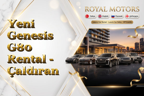 Yeni Genesis G80 Rental - Çaldıran