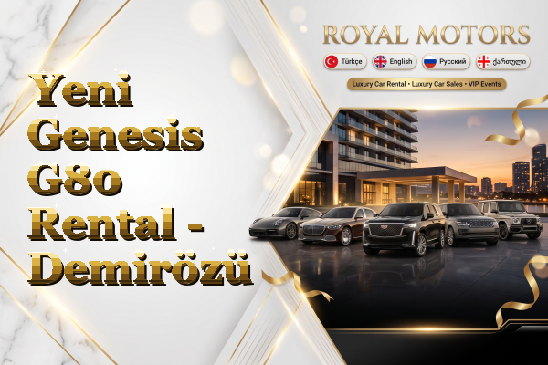 Yeni Genesis G80 Rental - Demirözü